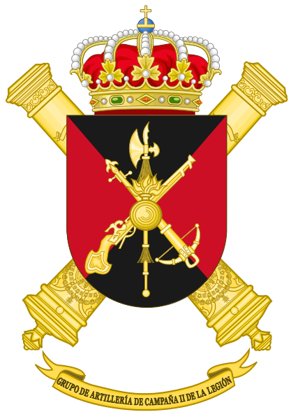 File:Field Artillery Group II of the Legion, Spanish Army.png