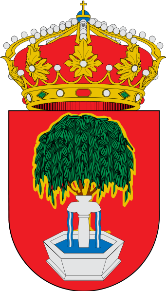 Escudo de Fuente el Saúz/Arms (crest) of Fuente el Saúz