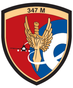 Coat of arms (crest) of the 347th Squadron, Hellenic Air Force