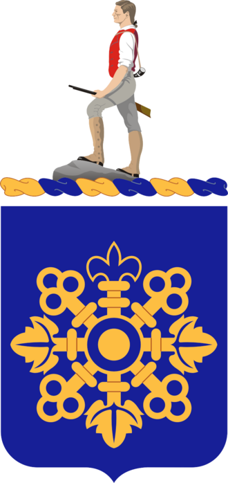 Coat of arms (crest) of 395th Support Battalion, US Army