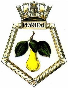 Coat of arms (crest) of the RFA Pearleaf, United Kingdom