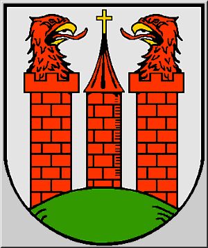 Wappen von Wesenberg (Mecklenburg-Vorpommern)/Arms of Wesenberg (Mecklenburg-Vorpommern)