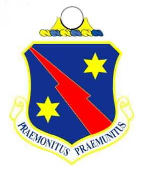 Coat of arms (crest) of the 527th Aircraft Control and Warning Group, US Air Force
