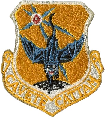 Coat of arms (crest) of the 553rd Reconnaissance Wing, US Air Force