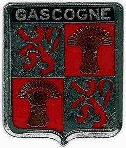 Coat of arms (crest) of the Bombardment Squadron 1-91 Gascogne, French Air Force