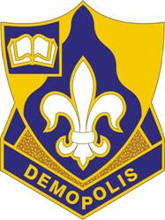 Coat of arms (crest) of Demopolis High School Junior Reserve Officer Training Corps, US Army