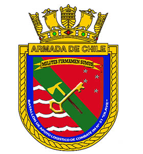 Blason de Marine Infantry Combat Logistics Support Battalion No 51 Olave, Chilean Navy/Arms (crest) of Marine Infantry Combat Logistics Support Battalion No 51 Olave, Chilean Navy