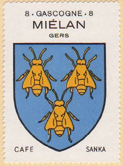 Blason de Miélan/Coat of arms (crest) of {{PAGENAME