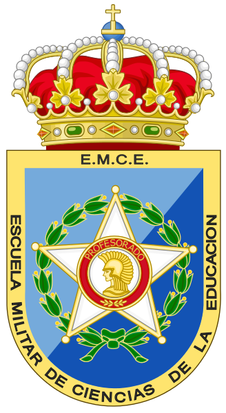 Coat of arms (crest) of the Military School of Educational Science, Spain