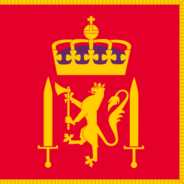 Coat of arms (crest) of the Norwegian Army Colour