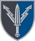 Arms of 111th Information and Telecommunication Node, Ukraine