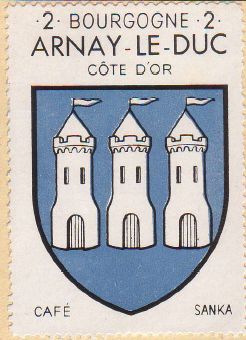 Blason de Arnay-le-Duc/Coat of arms (crest) of {{PAGENAME