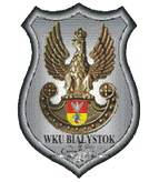 Coat of arms (crest) of Military Draft Office Białystok, Polish Army