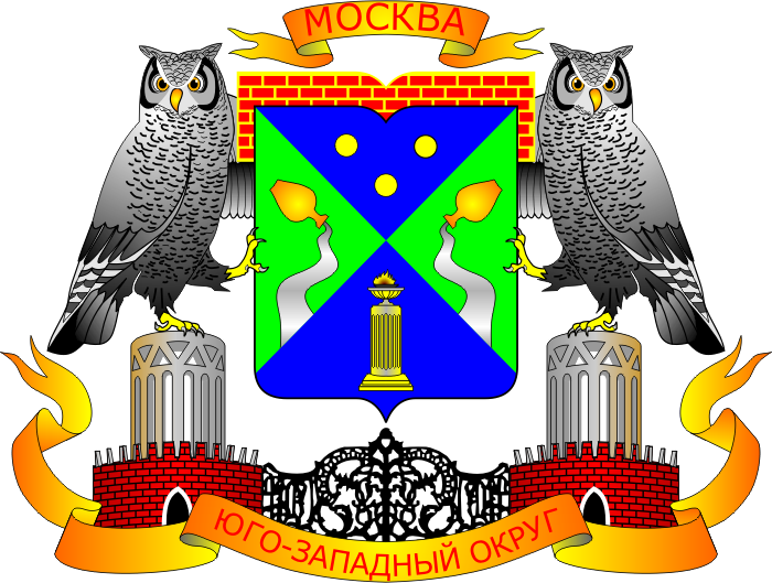Arms (crest) of South-Western Administrative Okrug