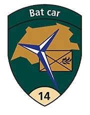 Coat of arms (crest) of Rifle Battalion 14, Swiss Army