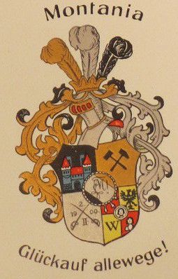 Wappen von Corps Montania zu Breslau/Arms (crest) of Corps Montania zu Breslau