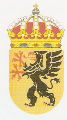 Coat of arms (crest) of the HMS Södermanland, Swedish Navy