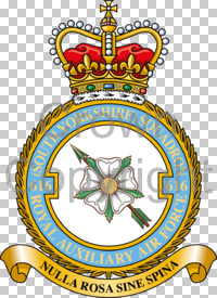 Coat of arms (crest) of the No 616 (South Yorkshire) Squadron, Royal Auxiliary Air Force