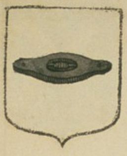 Arms (crest) of Clothworkers in Saint-Valery-en-Caux