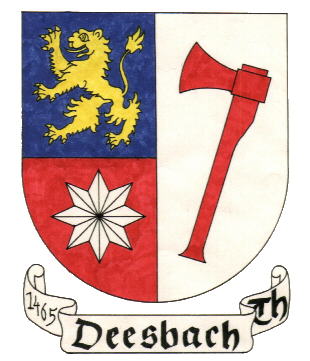 Wappen von Deesbach/Arms of Deesbach