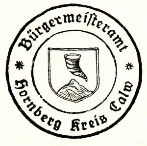 Wappen von Hornberg (Altensteig)