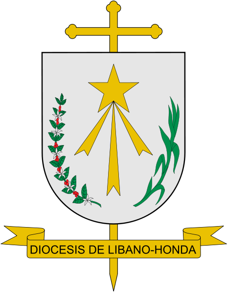 Arms (crest) of Diocese of Líbano-Honda