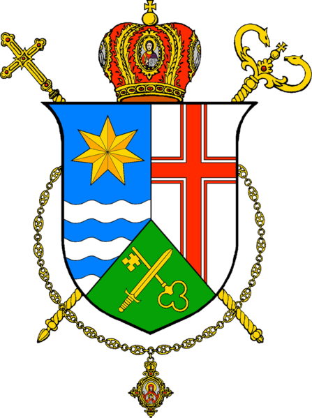 Arms (crest) of Eparchy of Saints Peter and Paul of Melbourne (Ukrainian)