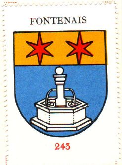 Wappen von/Blason de Fontenais