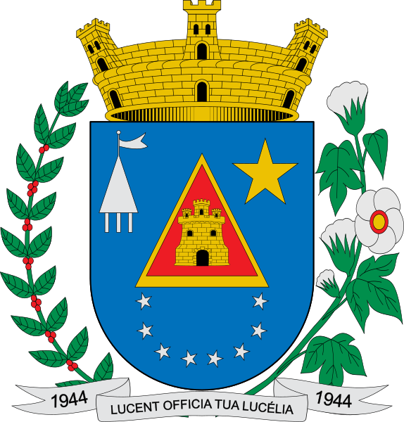Coat of arms (crest) of Lucélia