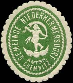 Wappen von Niederhermersdorf/Arms (crest) of Niederhermersdorf