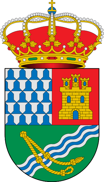 Escudo de Pueblonuevo de Miramontes/Arms (crest) of Pueblonuevo de Miramontes