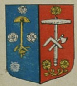 Arms (crest) of Carpenters and Masons in Hanau County