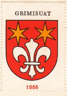 Wappen von/Blason de Grimisuat