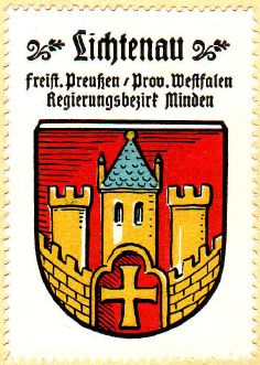 Wappen von Lichtenau (Westfalen)/Coat of arms (crest) of Lichtenau (Westfalen)