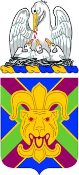 Coat of arms (crest) of 773rd Military Police Battalion, Louisiana Army National Guard