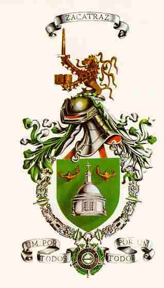 Coat of arms (crest) of the Military College, Portuguese Army