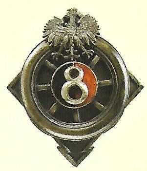 Coat of arms (crest) of the 8th Automobile Division, Polish Army
