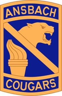 Coat of arms (crest) of Ansbach American High School Junior Reserve Officer Training Corps, US Army