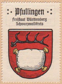 Wappen von Pfullingen/Coat of arms (crest) of Pfullingen