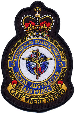 Coat of arms (crest) of the No 3 Expeditionary Health Squadron, Royal Australian Air Force