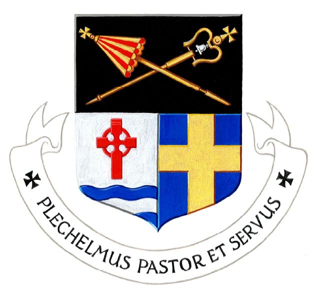 Wapen van Basiliek van de H. Plechelmus te Oldenzaal/Arms (crest) of Basiliek van de H. Plechelmus te Oldenzaal