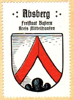 Wappen von Absberg/Coat of arms (crest) of Absberg