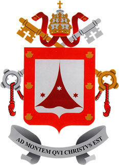 Arms (crest) of Basilica of Our Lady of the Forest Edge, Borda da Mata