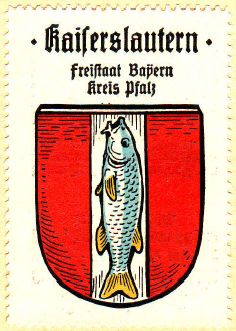 Wappen von Kaiserslautern/Coat of arms (crest) of Kaiserslautern