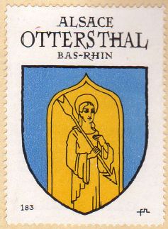 Blason de Ottersthal/Coat of arms (crest) of {{PAGENAME
