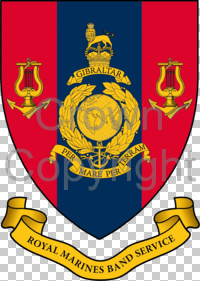 Arms of Royal Marines Band Service