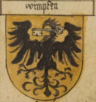 Wappen von Bad Wimpfen/Coat of arms (crest) of Bad Wimpfen