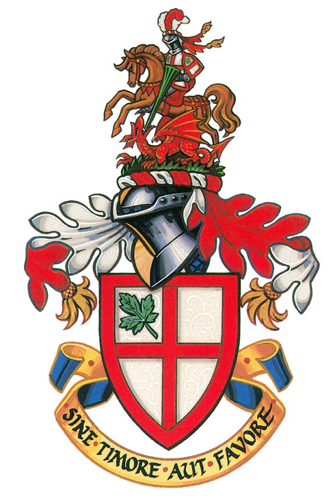 Coat of arms (crest) of St. George's School (Vancouver)