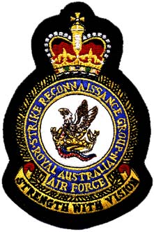 Coat of arms (crest) of the Strike Reconnaissance Group, Royal Australian Air Force