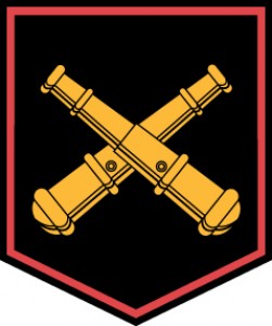 Coat of arms (crest) of the 13th Artillery Regiment Jaselský, Czech Army